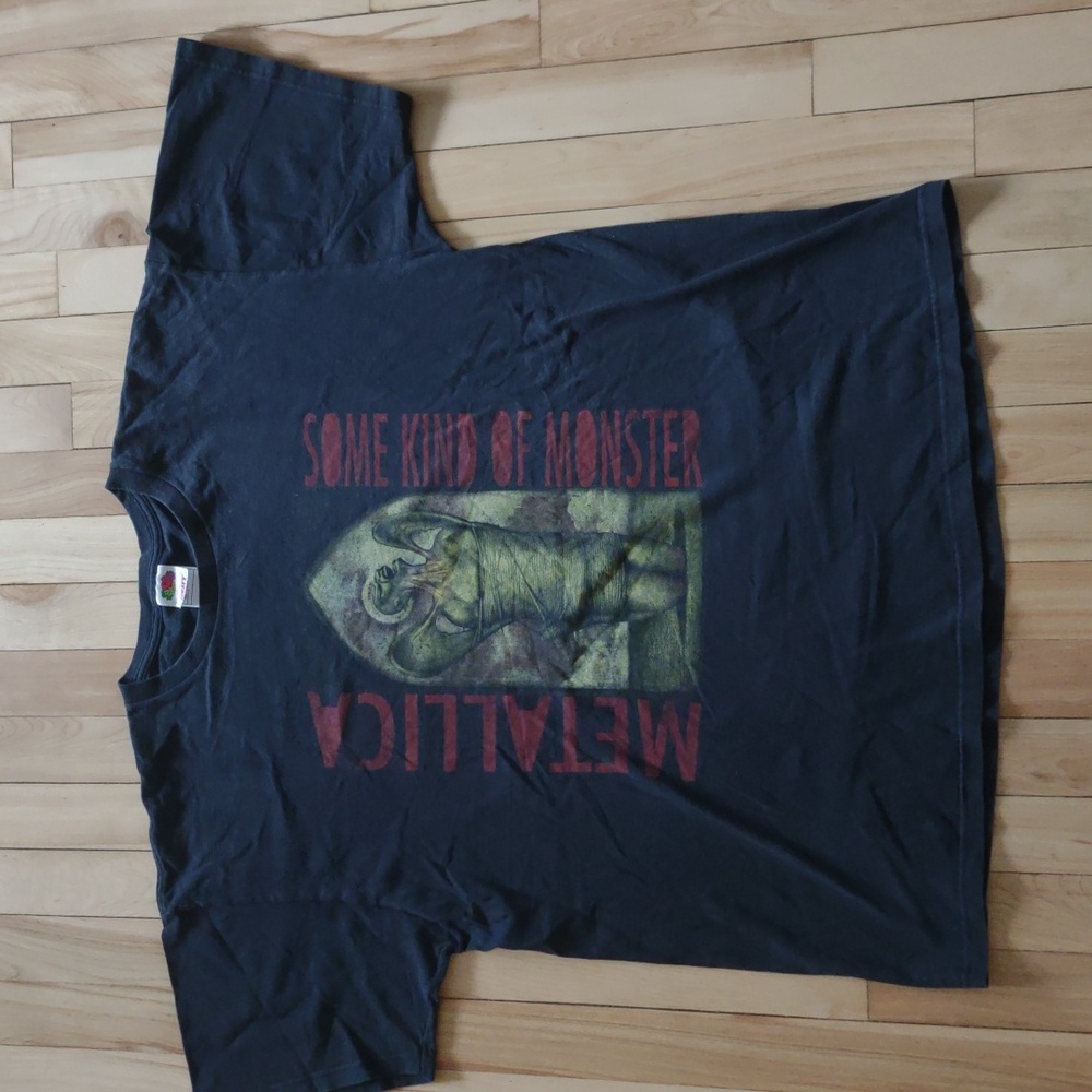 vintage metallica Fruit Of The Loom short sleeve T-shirt
